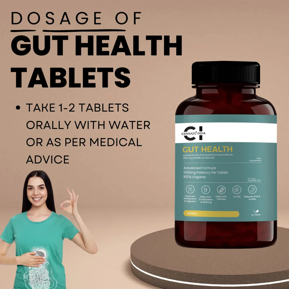 Cannazo India Gut Health Tablets - Image 3