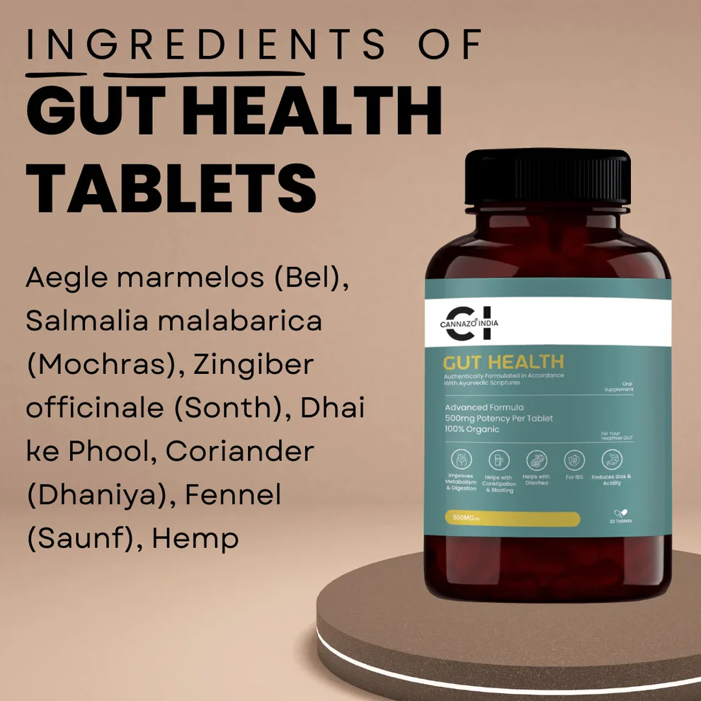 Cannazo India Gut Health Tablets - Image 4