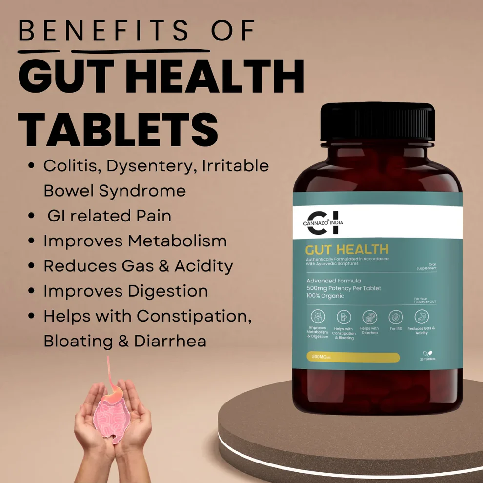 Cannazo India Gut Health Tablets - Image 2