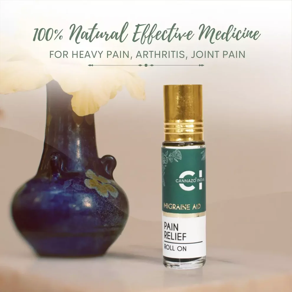Cannazo India Migraine AID: Relieves Headaches & Heavy Head - Image 2