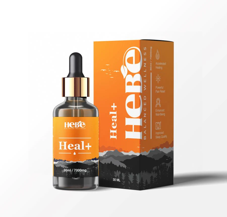 HEAL+ CBD Oil for Sleep and Stress Relief. 7000mg. 1:4 Full Spectrum CBD Oil - Image 2