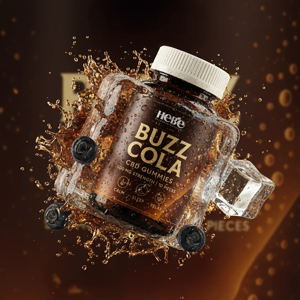 Hebe Buzz Cola CBD THC Gummies 500 MG - Image 2