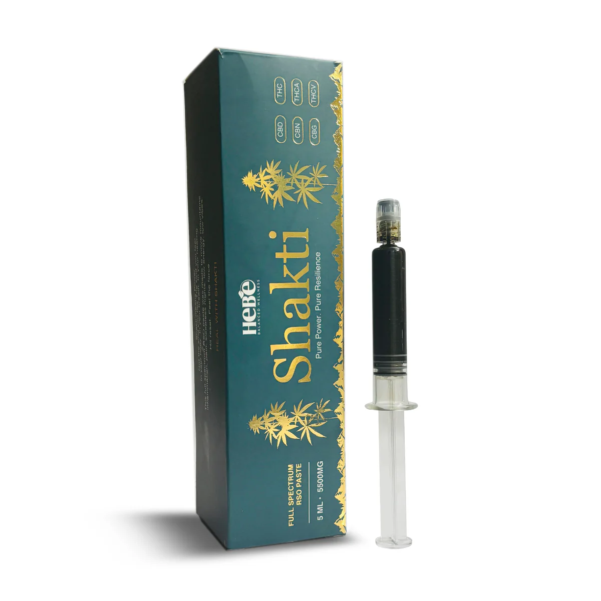 Hebe Shakti – Full‑Spectrum RSO Paste for Chemotherapy Support | 5 ml Luer‑Lock Syringe - Image 5