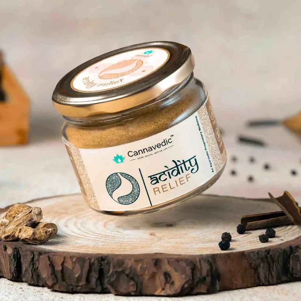 Cannavedic Acidity Relief - Relief from Acidity, Gas, Indigestion