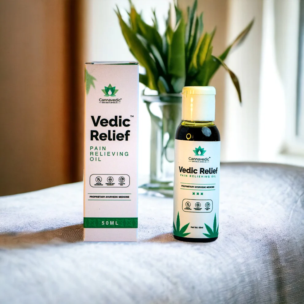 Cannavedic Vedic Relief - Pain Relief Oil | 50ml - Image 3