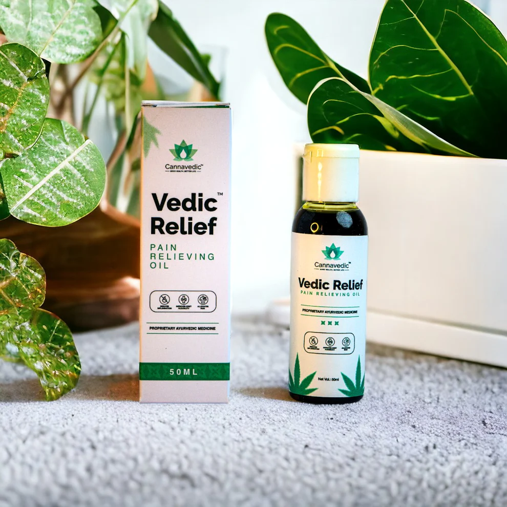 Cannavedic Vedic Relief - Pain Relief Oil | 50ml - Image 2