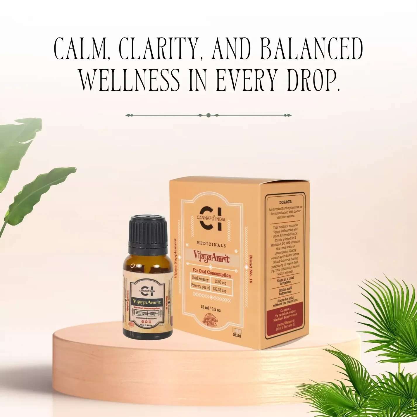 Cannazo India Vijaya Amrit (4:1) – Neuro & Immuno Protective - Image 2